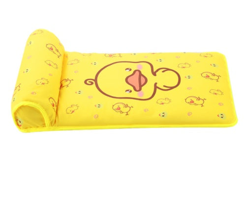 Dog cooling mat yellow 60x80cm — ice silk technology