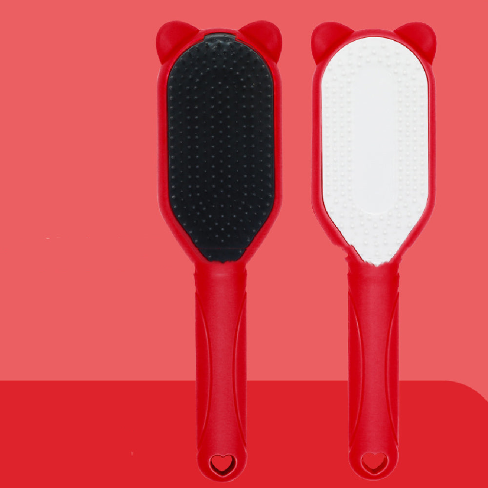 Pet massage comb lavender and red colour options Snapify Canada