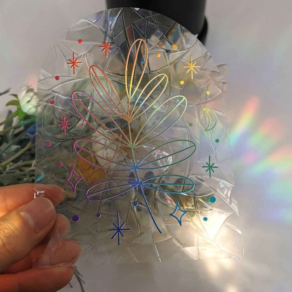 Rainbow Sun Catcher Wall Stickers Light