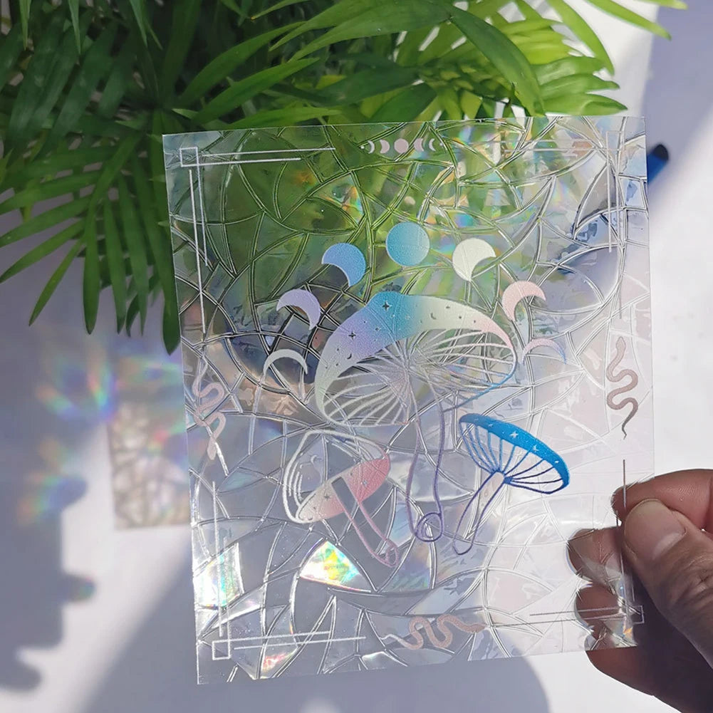 Rainbow Sun Catcher Wall Stickers Light