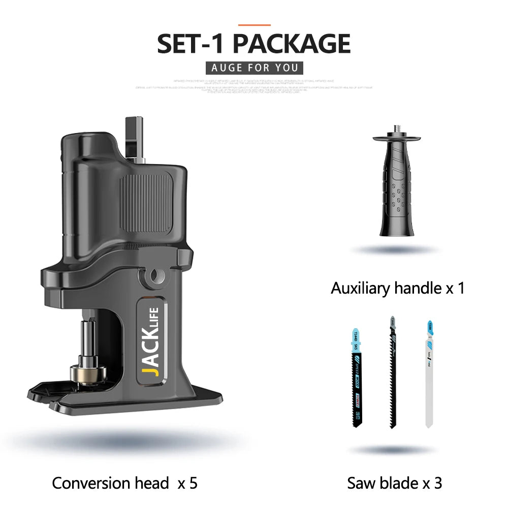 Electric Drill to Electric Saw