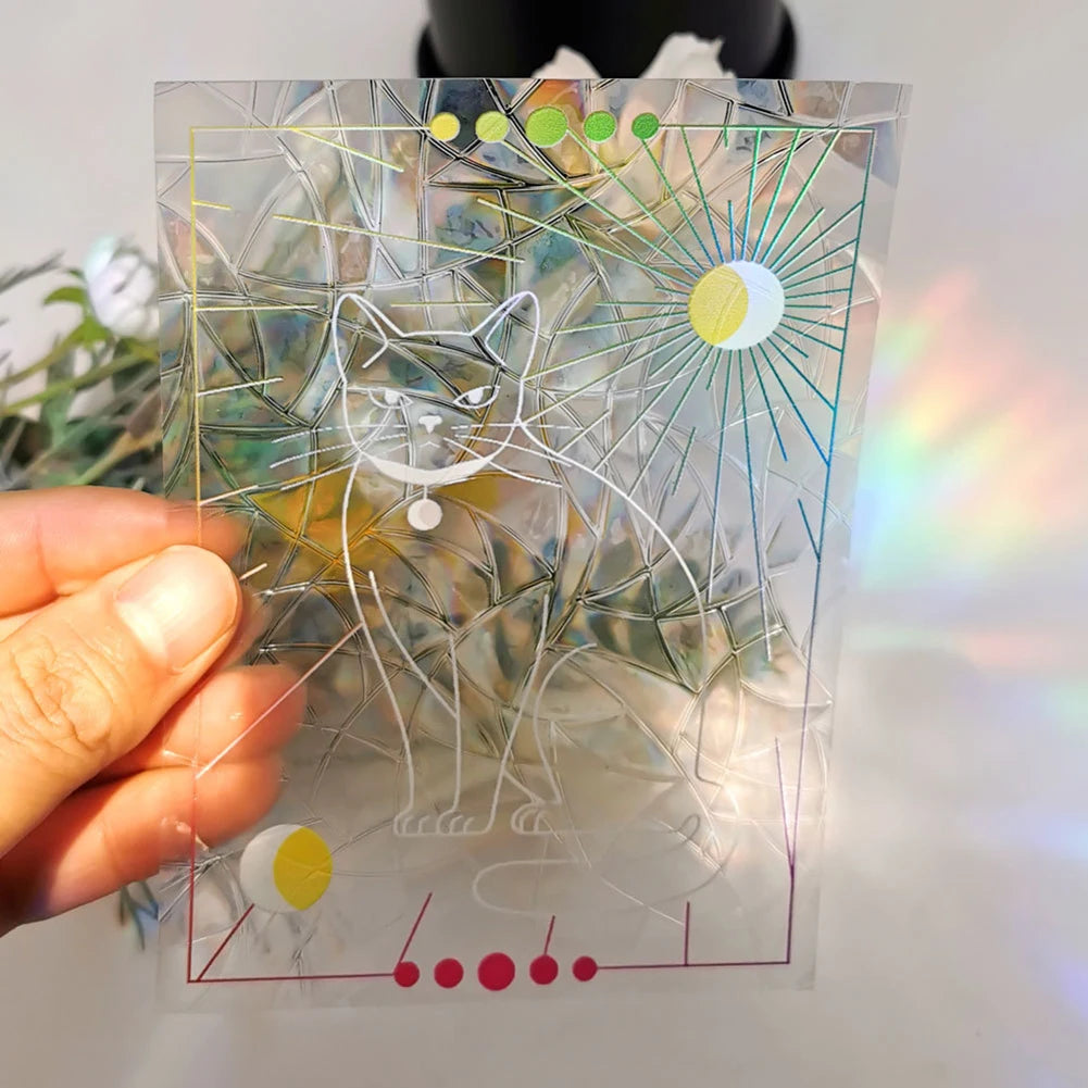 Rainbow Sun Catcher Wall Stickers Light