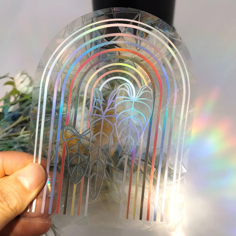 Rainbow Sun Catcher Wall Stickers Light