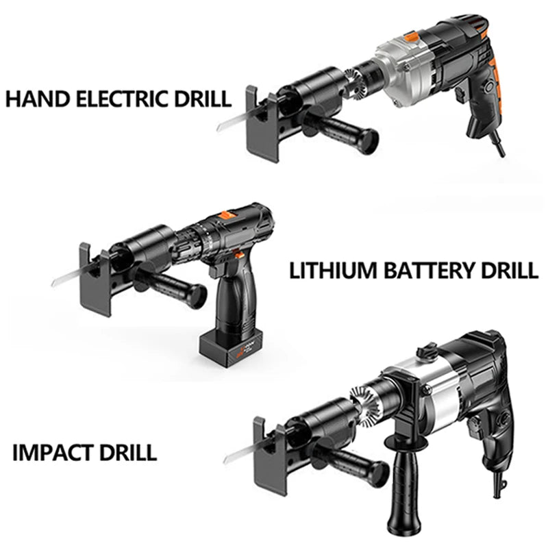 Electric Drill to Electric Saw