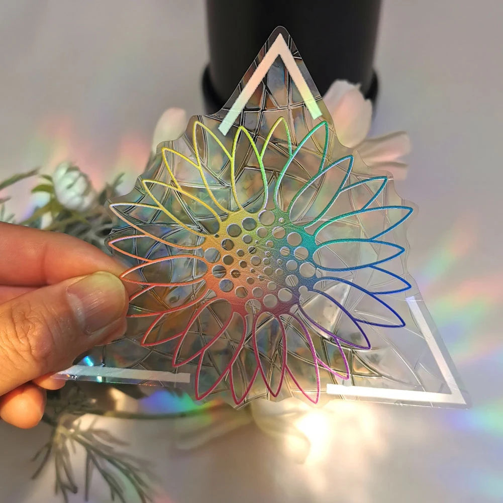 Rainbow Sun Catcher Wall Stickers Light