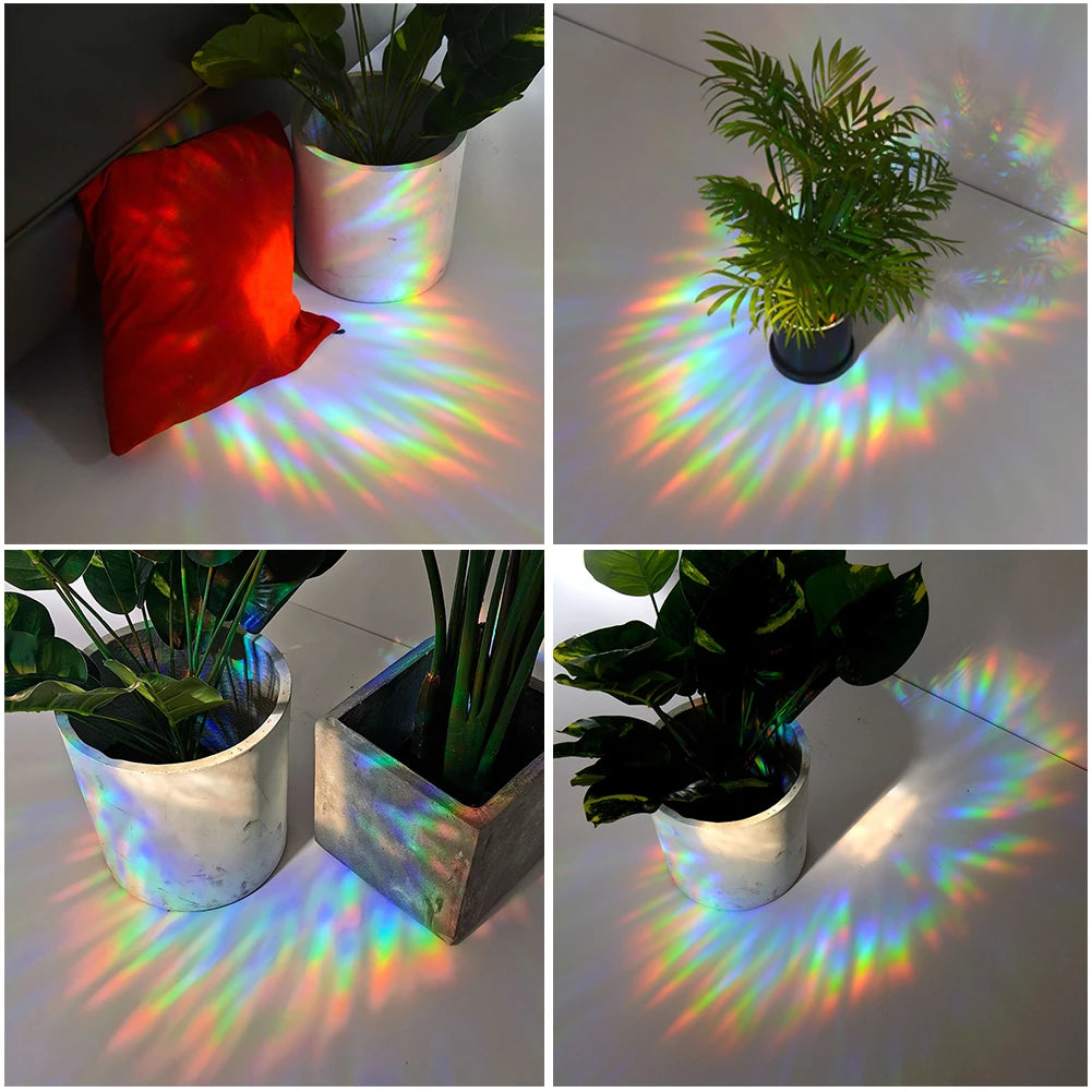 Rainbow Sun Catcher Wall Stickers Light