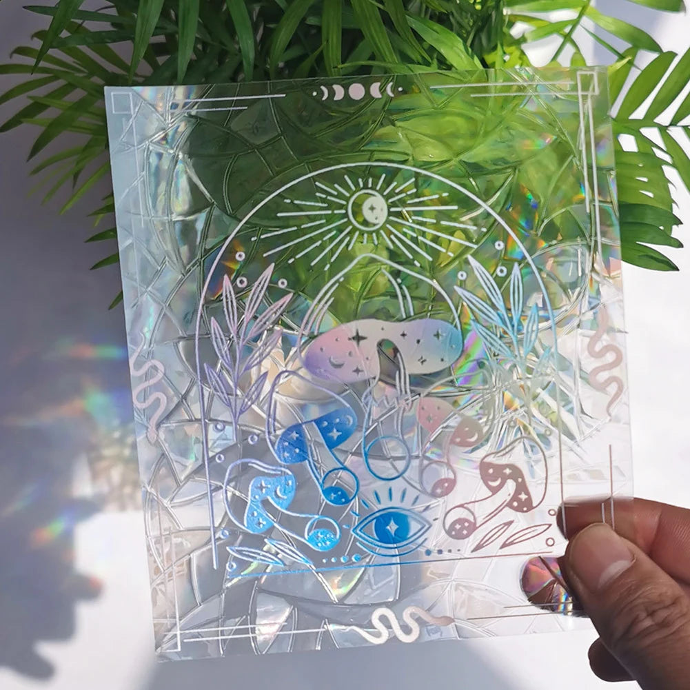 Rainbow Sun Catcher Wall Stickers Light