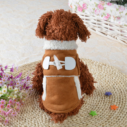 Knit pet vest 2 colours — khaki navy Snapify Canada