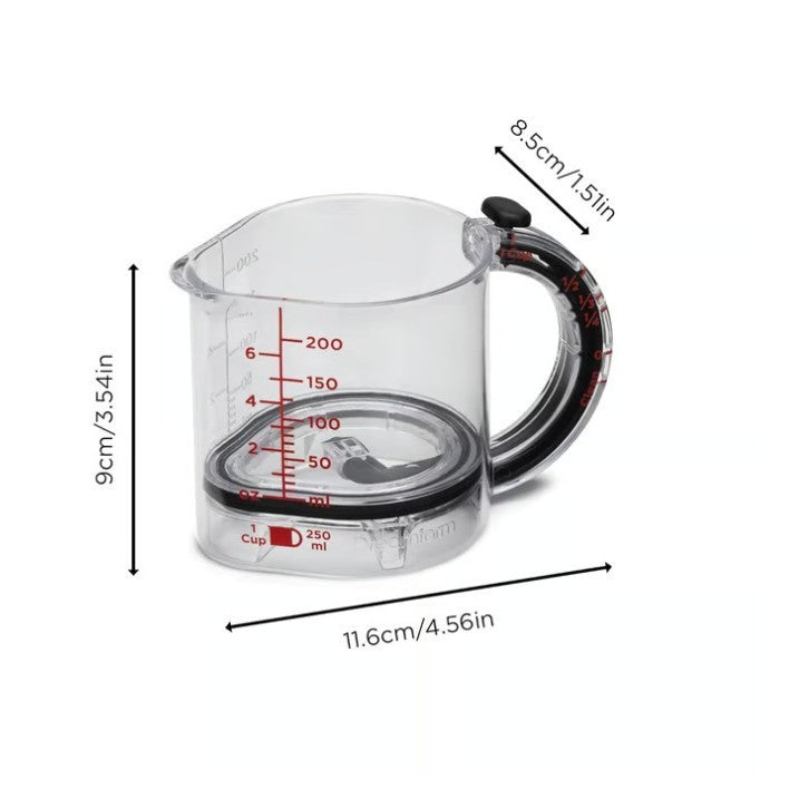 4-In-1 Adjustable Measuring Cup Multi-Functional Measuring Cup