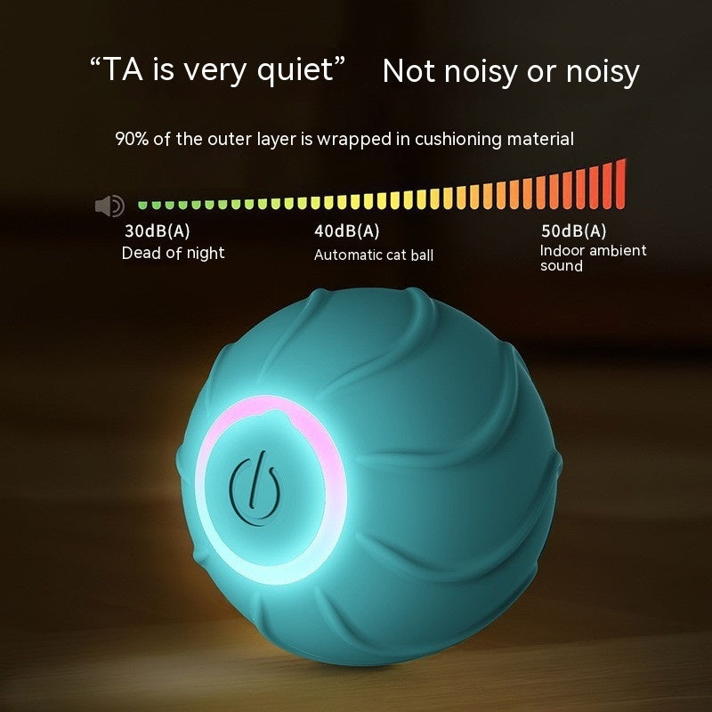 Automatic cat ball toy — works on hardwood tile carpet Canada
