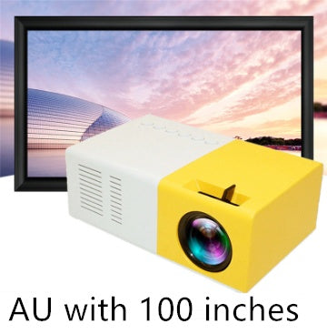 Portable Projector 3D Hd Led Home Theater
