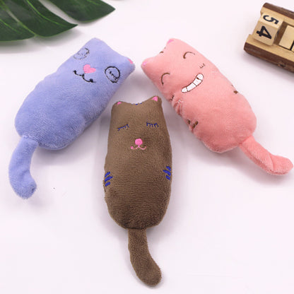 Plush catnip cat toy crystal velvet blue Canada pet supplies