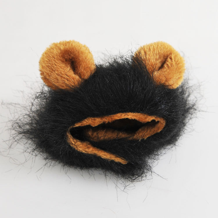 Cat lion mane size guide — M and L adjustable neck for cats