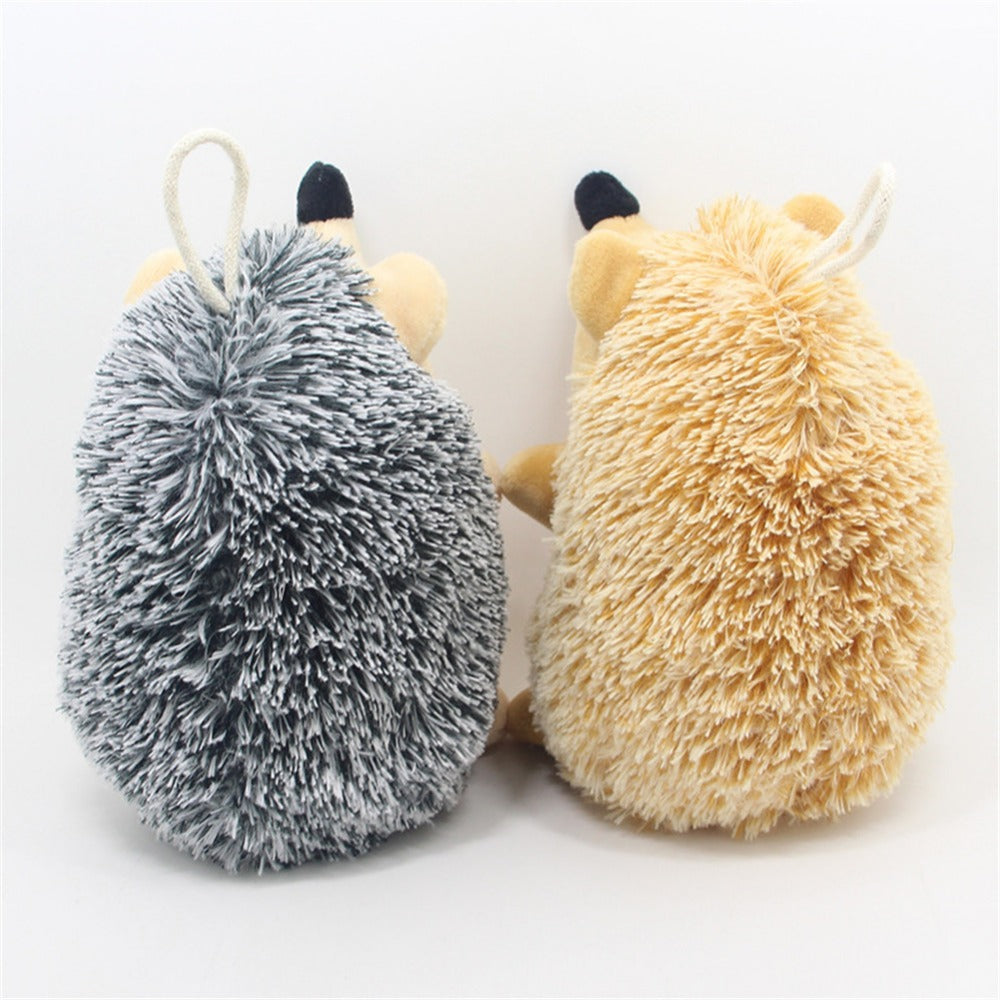 Hedgehog dog toy both colours black brown Snapify Canada