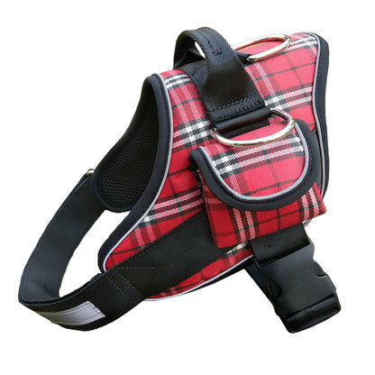 Snapify dog harness multi-point adjustment side view