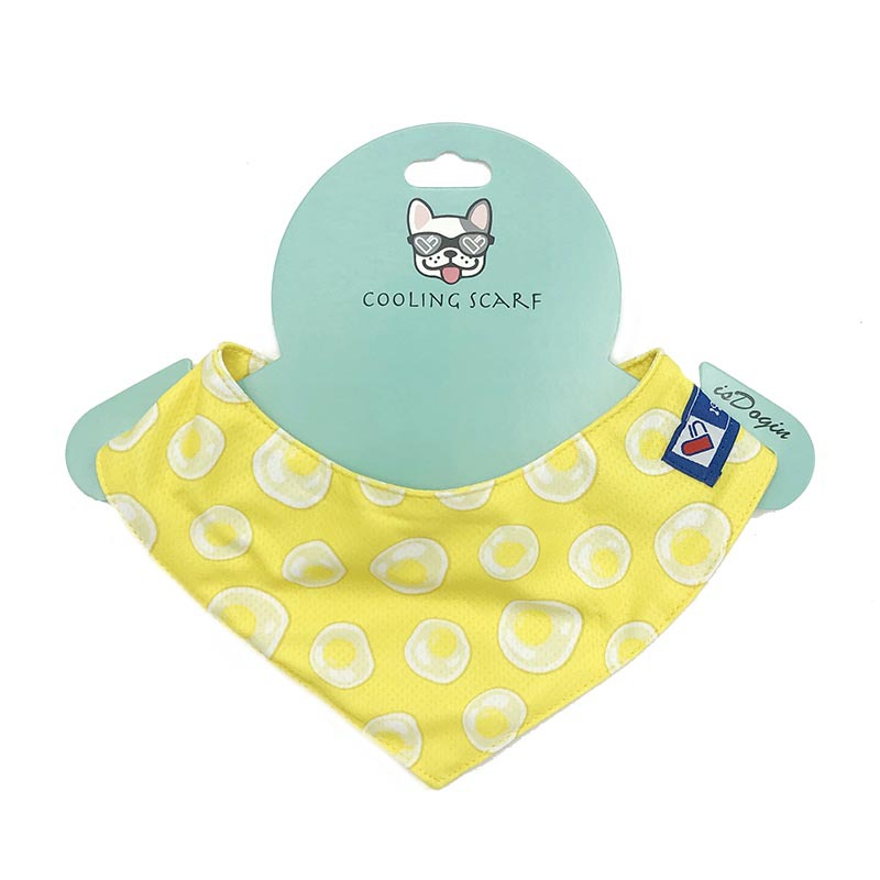 Snapify dog cooling scarf blue and orange colour options Canada