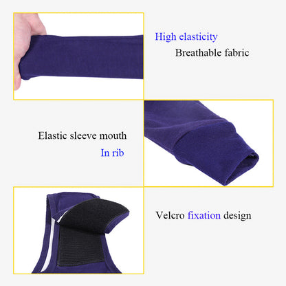 Recovery sleeve for dogs — washable reusable cone alternative