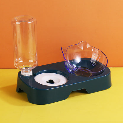 Anti-spill pet bowl dimensions — compact 27x14.5cm Canada