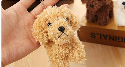 Dog sleeping with teddy bear toy — comfort plush Canada