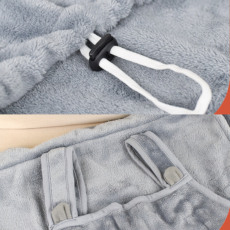 Hands-free cat pouch — soft breathable wearable carrier for cats