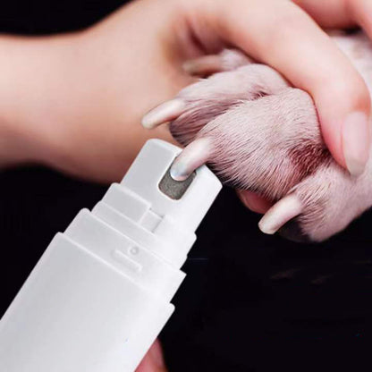 Electric pet nail grinder — LED light quiet motor Snapify Canada