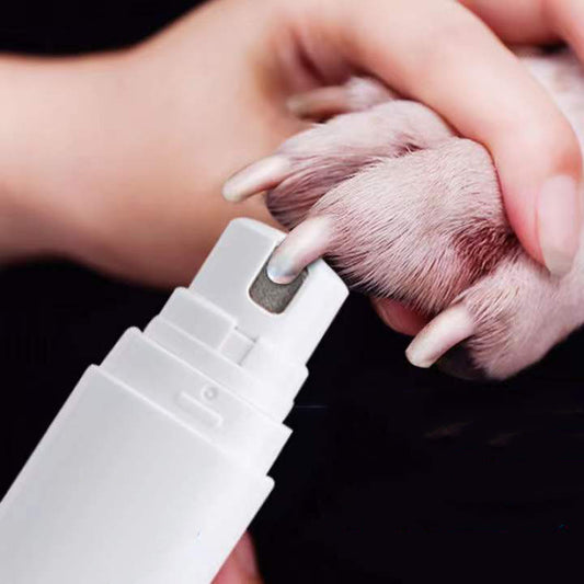 Electric pet nail grinder — LED light quiet motor Snapify Canada