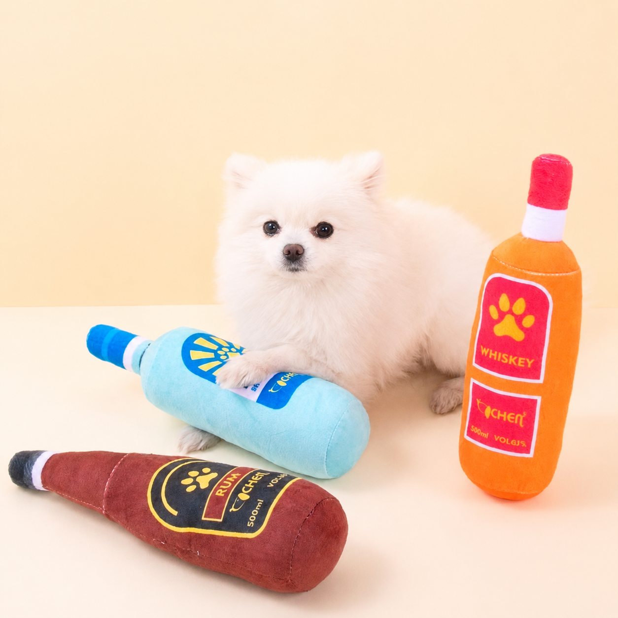 Long Plush Squeaky Dog Toy — The One They'll Carry Like a Trophy