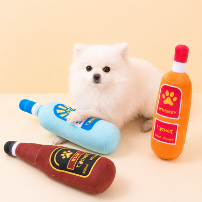 Long Plush Squeaky Dog Toy — The One They'll Carry Like a Trophy