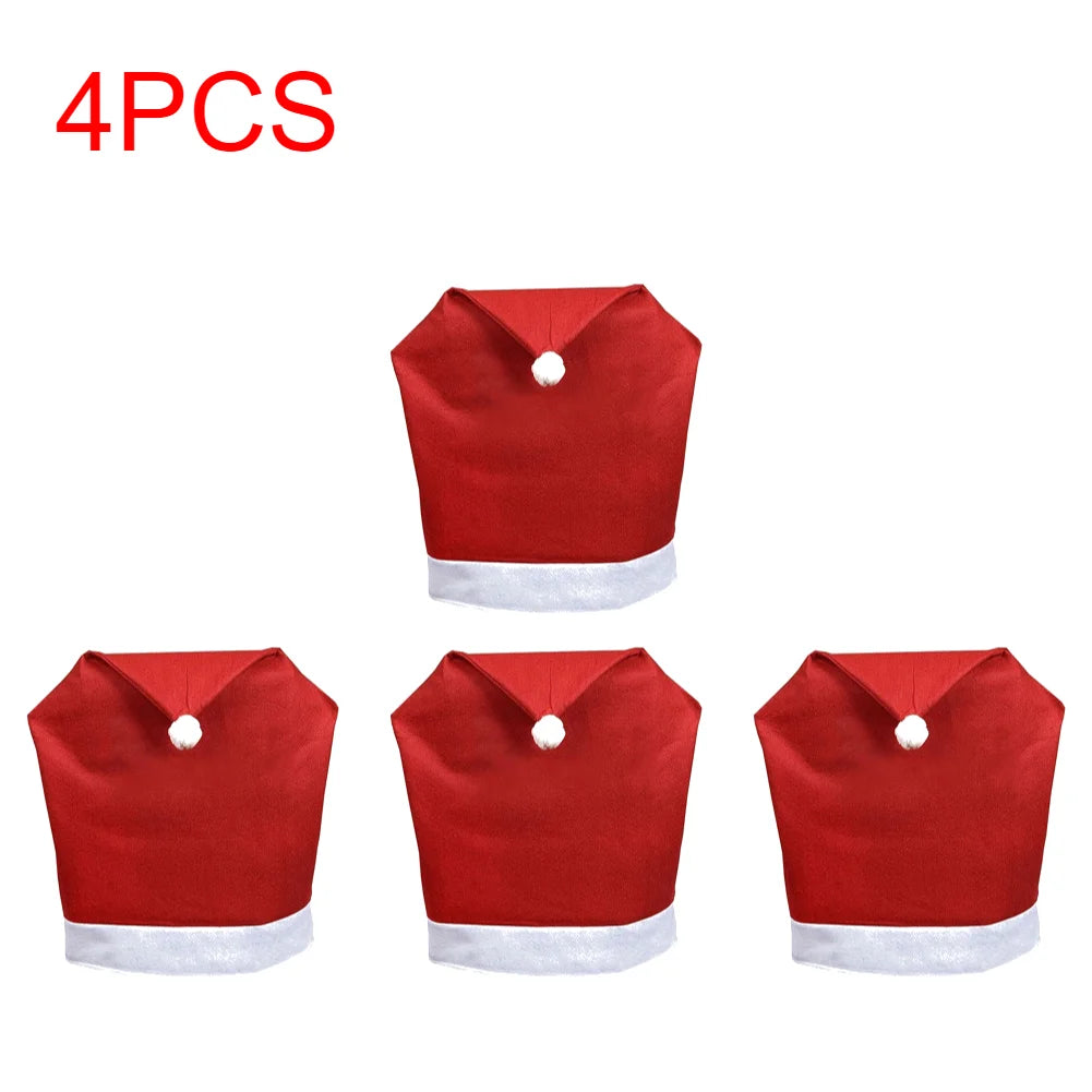 Christmas Decor Dining Chair Decoration