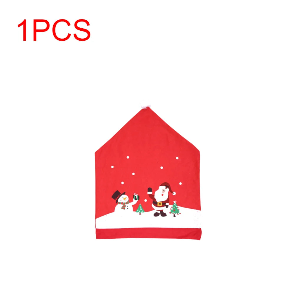 Christmas Decor Dining Chair Decoration