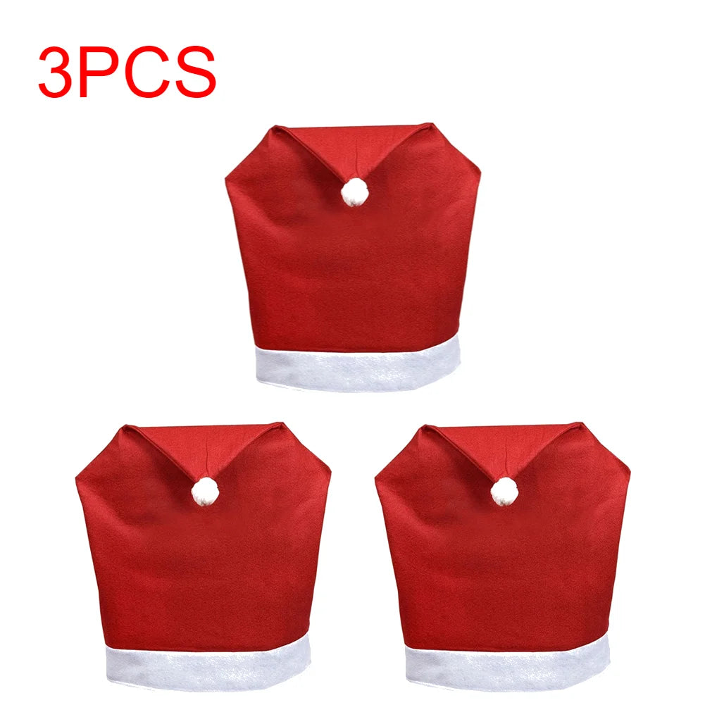 Christmas Decor Dining Chair Decoration
