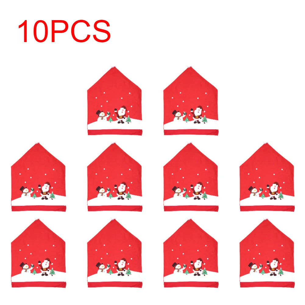 Christmas Decor Dining Chair Decoration