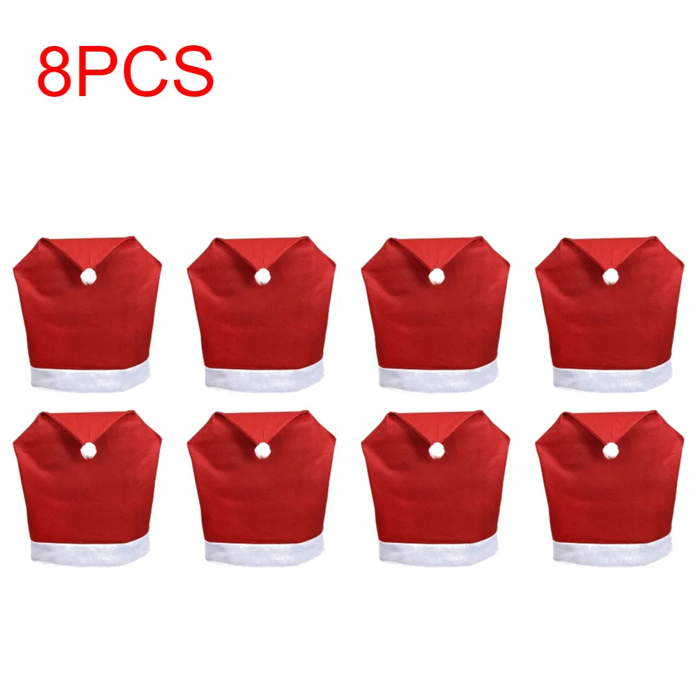 Christmas Decor Dining Chair Decoration