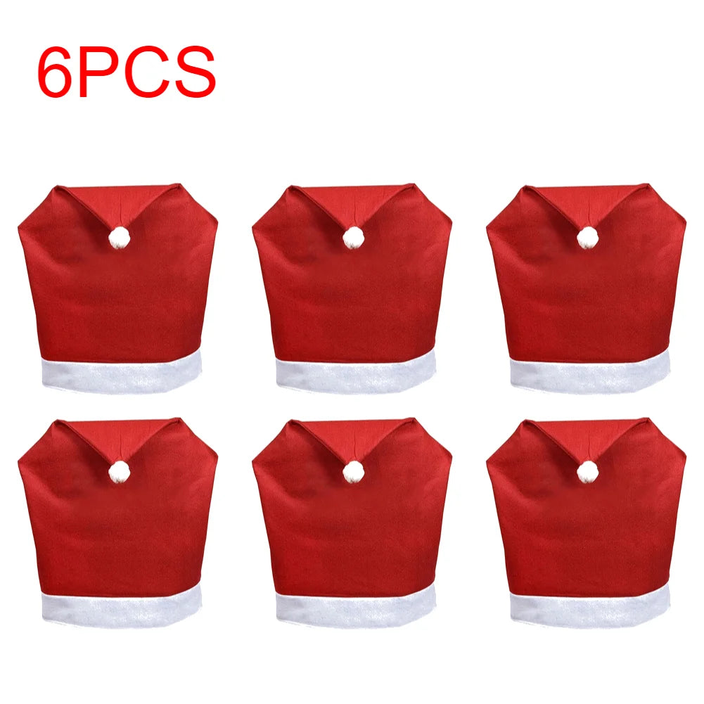 Christmas Decor Dining Chair Decoration