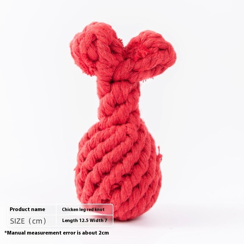 Bite sized squeaky dog toy soft and lightweight for puppies