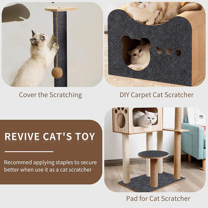 Cat furniture protector tape installation — self-adhesive no tools needed