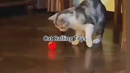Self-Rolling Cat Ball Toy — They'll Never Be Bored Again